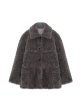 画像6: Women's Eco fur imitation lamb fur grass coat エコシープスキンファーモコモコート　ジャケット (6)