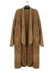 画像11: Women's Eco fur Cardigan Jacket Double Top　エコファーモコモコロングカーディガンジャケットダブルトップ (11)