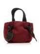 画像5:  woman’s velvet twisted knot portable bag bucket bag ベルベットツイストノットポータブルバッグバケットバッグトートハンドバック (5)