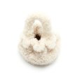 画像4:  woman’s rabbit fur plush handbag cute bucket bag　ラビットファーバッケット巾着トートハンドバック (4)