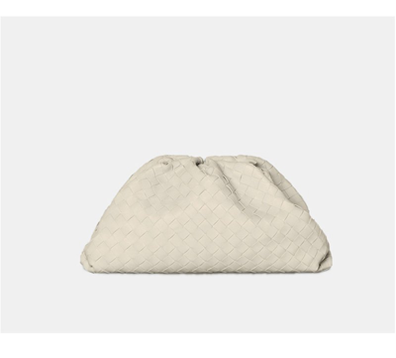 画像17: Woman’s Intrechart The Pouch Leather braided clutch back 本革レザー編みこみクラッチバック　ショルダーバック (17)