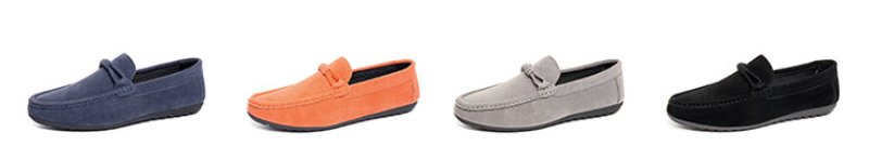 画像3: Men's Flat basic Slip-on shoes Sneakers スエードフラットスリッポン スニーカー (3)