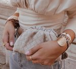 画像4: Woman’s Intrechart The Pouch Leather braided clutch back 本革レザー編みこみクラッチバック　ショルダーバック (4)