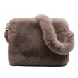 画像3: Woman’s large capacity temperament Messenger bag soft plush handbag　　モコモコラージサイズショルダーバック メッセンジャーバッグ (3)