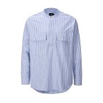画像8: men's striped long-sleeved shirt men and women ユニセックス男女兼用ストライプシャツ　プルオーバー (8)
