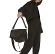 画像2: Woman’s  Messenger bag simple fashion large capacity saddle bagレザーショルダーメッセンジャーサドルバッグ　ハンドバック (2)