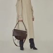 画像1: Woman’s  Messenger bag simple fashion large capacity saddle bagレザーショルダーメッセンジャーサドルバッグ　ハンドバック (1)