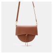 画像17: Woman’s  Messenger bag simple fashion large capacity saddle bagレザーショルダーメッセンジャーサドルバッグ　ハンドバック (17)