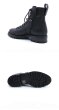 画像7:  women's  leather ankle boots rhinestones with single boots本革 レザーラインストーン付アンクルレースアップＣＲＵＺチェルシーブーツ (7)