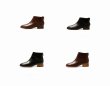 画像10:  women's  Oil wax leather bare boots Chelsea leather bootie boots short boots 本革 レザーアンクルローヒールチェルシーブーツ (10)