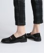 画像9: women's  knit stripe stitching square head  shoes  flat single shoesニットストライプ　フラットローファーシューズ　バレーシューズ　スニーカー (9)