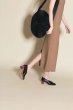 画像7: women's sheepskin deep V mouth retro  shoes single pumps shoes 本革シープスキンV口レトロパンプス　シングルシューズ (7)