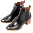 画像19:  women'sl eather Chelsea boots female high heel pointed booties boots　レザーチェルシーハイヒールブーツ　 (19)