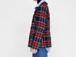 画像3: Women's  tweed plaid suit jacket 　ツイードチェック柄ジャケット (3)