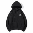 画像2: men's NY sweater men's tide hooded loose Swettユニセッ クス男女兼用 NYプリントプルオーバー　スウェットトレーナー (2)