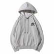 画像3: men's NY sweater men's tide hooded loose Swettユニセッ クス男女兼用 NYプリントプルオーバー　スウェットトレーナー (3)