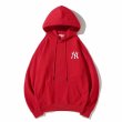 画像4: men's NY sweater men's tide hooded loose Swettユニセッ クス男女兼用 NYプリントプルオーバー　スウェットトレーナー (4)