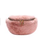 画像1: Woman’s hairy small bag  Messenger bag モコモコファーショルダー斜め掛け ボディーメッセンジャーバッグ　ハンドバック (1)