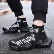 画像6: men's elastic casual socks shoes sneakers bootsソックスエラスティックトスニーカー ブーツシューズ  (6)