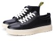 画像3:  Men's Leather lace-up sneakers Low cut and high cut shoes  レザーレースアップスニーカー ローカット＆ハイカットシューズカジュアル シューズ  (3)