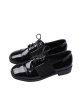 画像2: women's Lace-up flat loafers shoes　レースアップローファー パンプス (2)