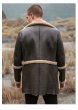 画像6:   Men's Real sheepskin coat with bore リアルシープスキンボアがポイントコート (6)