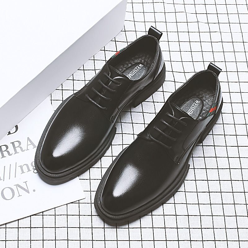 画像5: Men's leather basic business casual shoes Slip-on shoes  メンズレースアップビジネスシューズ スリッポン スニーカー (5)