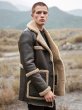 画像5:   Men's Real sheepskin coat with bore リアルシープスキンボアがポイントコート (5)