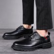 画像2: Men's leather basic business casual shoes　Slip-on shoes 　メンズレースアップビジネスシューズ　スリッポン　スニーカー (2)