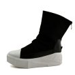 画像1: Men's  British High cut elastic boots sneakers　メンズ ハイカットエラスティックブーツ　スニーカー (1)