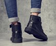 画像6: Men'shigh-topVelcro Martin boots 　メンズ ハイカットレザーベルクロブーツ　スニーカー (6)