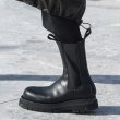 画像2:  women's Side Gore Chelsea Boots    サイドゴアレザーブーツ　マーティンブーツ (2)