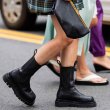 画像9:  women's Side Gore Chelsea Boots    サイドゴアレザーブーツ　マーティンブーツ (9)