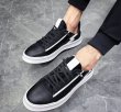 画像7:  Men's Leather lace-up sneakers  shoes  レザーレースアップスニーカーカジュアル シューズ  (7)