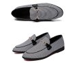 画像3: Men's Houndstooth Flat basic Slip-on shoes Sneakers  千鳥格子フラットスリッポン　スニーカー (3)