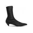 画像1:  women's  elastic socks boots Selectable heel stretch boots　選べるヒールストレッチブーツ ソックスブーツ　マーティンブーツ   (1)