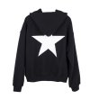 画像6: men's Oversize star print hoodie sweatshirts men and women ユニセックス男女兼用バックスタープリントフーディーパーカースウェットシャツ (6)