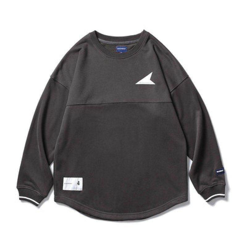 画像11: men's Oversize  loose round neck pullover sweatshirts men and women ユニセックス男女兼用ロゴプリントスウェットシャツ Tシャツ (11)