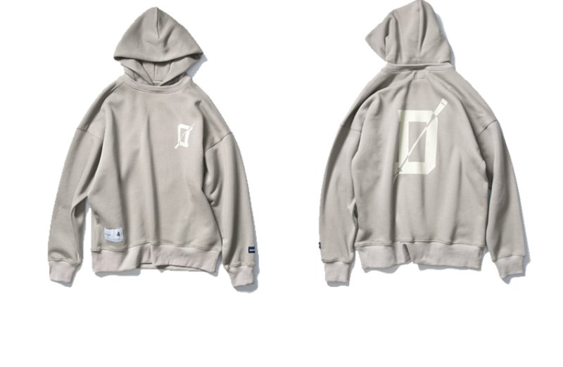 画像8: men's D letter hooded sweater men and women round neck pullover sweatshirts ユニセックス男女兼用Dロゴプリントスウェットシャツ トレーナー　Tシャツ (8)