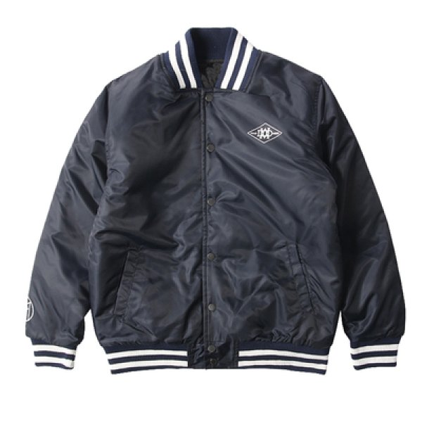 画像1:   Men's baseball uniform Blouson jumper jacket 　男女兼用ユニセックスベースボールスタジアムジャンバー　ブルゾン　ジャケット (1)