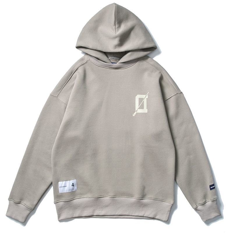 画像7: men's D letter hooded sweater men and women round neck pullover sweatshirts ユニセックス男女兼用Dロゴプリントスウェットシャツ トレーナー　Tシャツ (7)