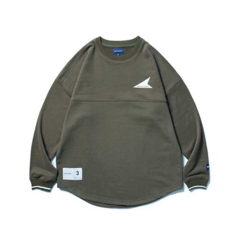 画像3: men's Oversize  loose round neck pullover sweatshirts men and women ユニセックス男女兼用ロゴプリントスウェットシャツ Tシャツ (3)