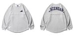 画像13: men's Oversize  loose round neck pullover sweatshirts men and women ユニセックス男女兼用ロゴプリントスウェットシャツ　Tシャツ (13)