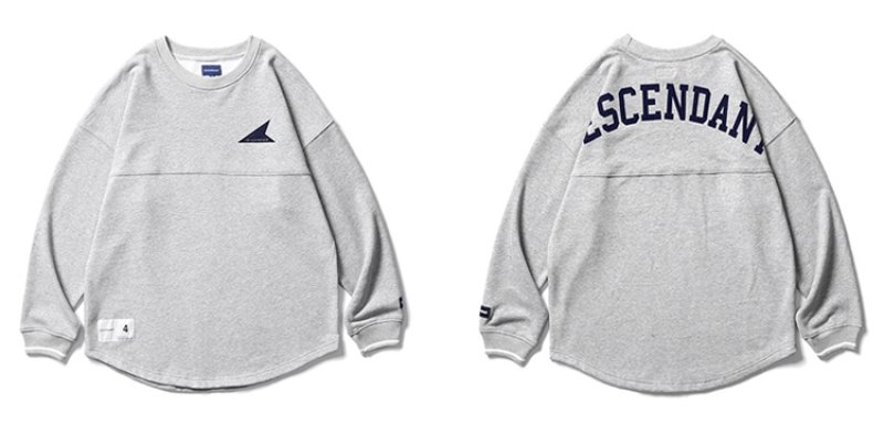 画像13: men's Oversize  loose round neck pullover sweatshirts men and women ユニセックス男女兼用ロゴプリントスウェットシャツ Tシャツ (13)