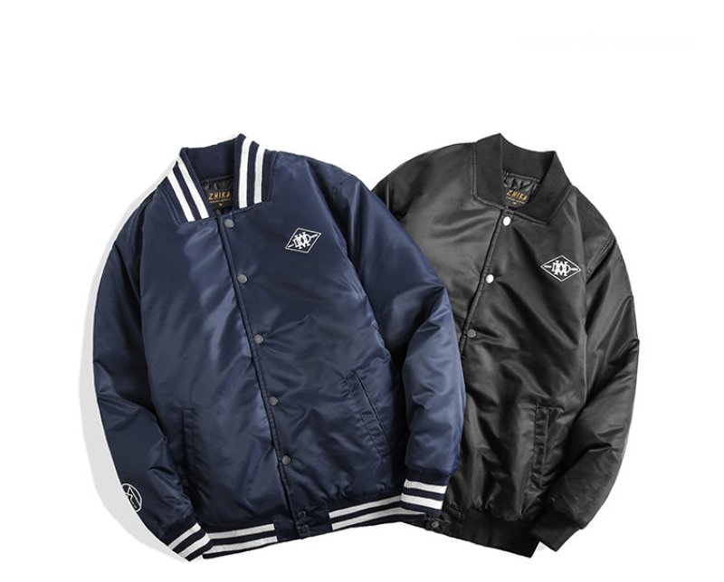 画像7:   Men's baseball uniform Blouson jumper jacket 　男女兼用ユニセックスベースボールスタジアムジャンバー　ブルゾン　ジャケット (7)