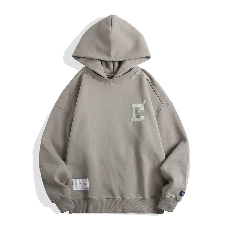 画像3: men's D letter hooded sweater men and women round neck pullover sweatshirts ユニセックス男女兼用Dロゴプリントスウェットシャツ トレーナー　Tシャツ (3)