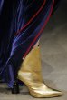画像5:  women's leather high-heeled pointed sheepskin shaped with a pedal ankle boots キャットウォーク変形ヒールショートブーツシングルブーツアンクルブーティブーツ 　ショートブーツ   (5)