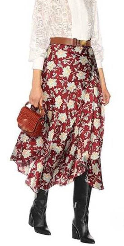 画像3:  women's high heels long boots leather boots 　レザー太目ヒールシンプルロングブーツ (3)