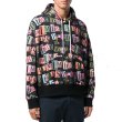 画像1: men's angel color letter full printed hoodies men and women   pullover sweatshirts ユニセックス男女兼用レターフルプリントフーディパーカー スウェットシャツ トレーナー　 (1)