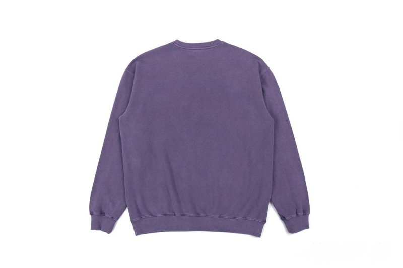 画像3: men's wash water smiley letter printing  sweater sweatshirt ユニセッ クス男女兼用 ダブルスマイルスウェットトレーナー プルオーバ (3)